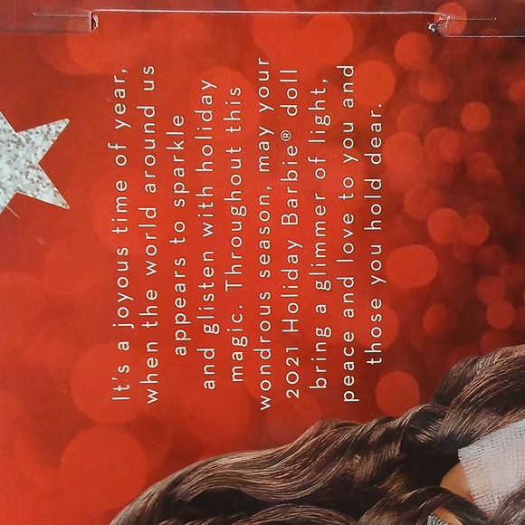 2021 Holiday Barbie - Picture 4 of 5